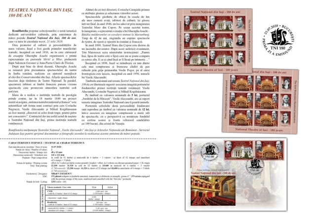 pliant_Teatrul Nat. Iasi, 180 ani-2