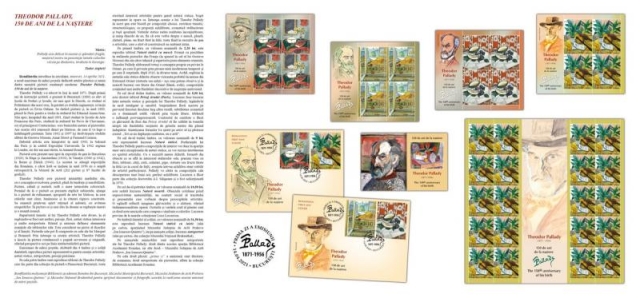 pliant_Th. Pallady, 150 ani nastere_tript2