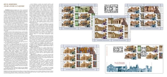 Pliant_Ion D. Berindei, 150 ani nastere_tript2