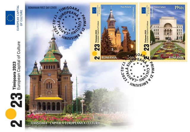 FDC 1_Timisoara Cap Europ Cult