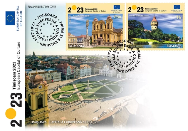 FDC 2_Timisoara Cap Europ Cult